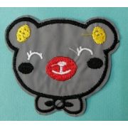 Термоаппликация, термонашивка Мишка 8*7 см Арт 16.102460