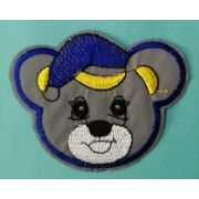 Термоаппликация, термонашивка Мишка голова 8*7 см Арт 16.102460